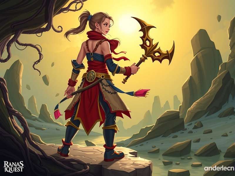 Rana's Revenge Quest gameplay showing dramatic story moments and character interactions